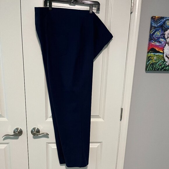 Karen Scott Pull On Comfort Pant Navy 3x​ - Picture 2 of 11